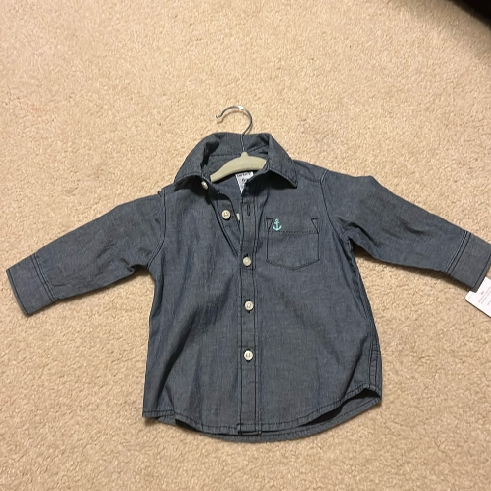Stylish button down for baby
